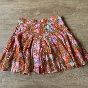 Free People End of the Island skirt